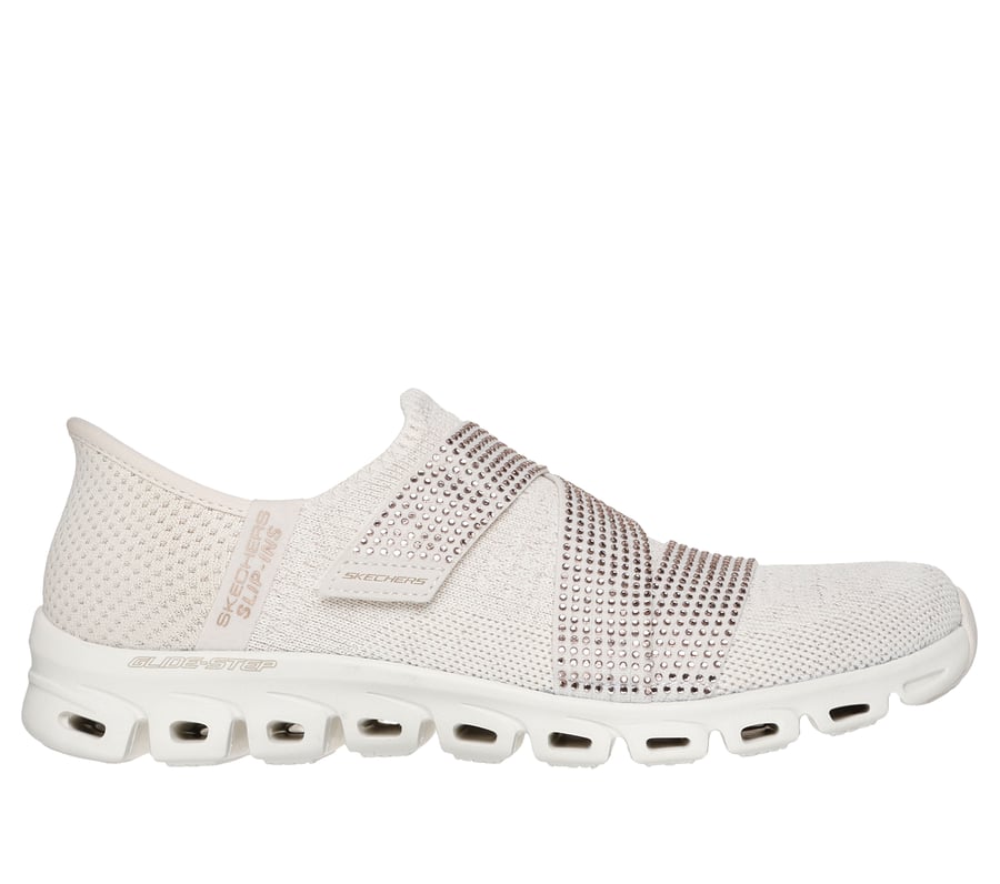 Skechers Slip-ins: Glide-Step - High Shine, NATURALNY  /  ZLOTY, fullimage number 0