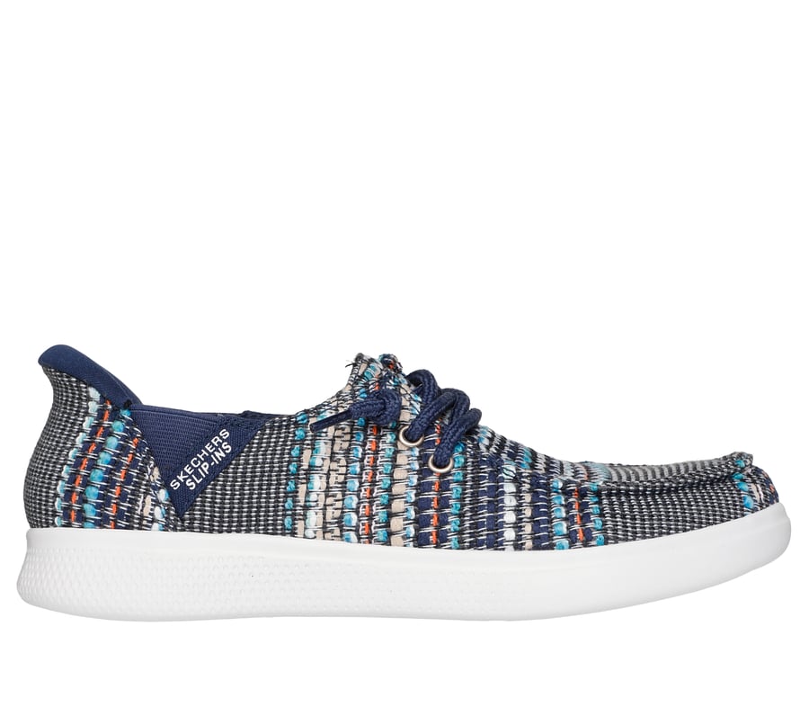 Skechers Slip-ins: BOBS Skip Cute - August Air, NAVY / MULTI, fullimage number 0