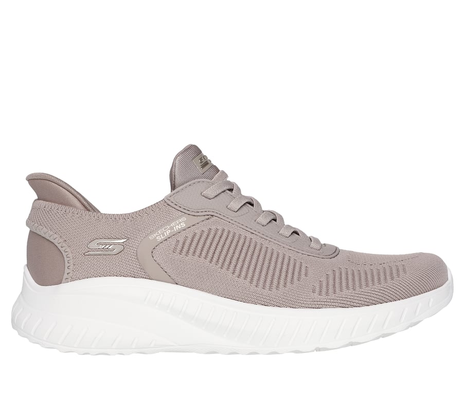 Skechers Slip-ins: BOBS Sport Squad Chaos, SZAROBRAZOWY, fullimage number 0