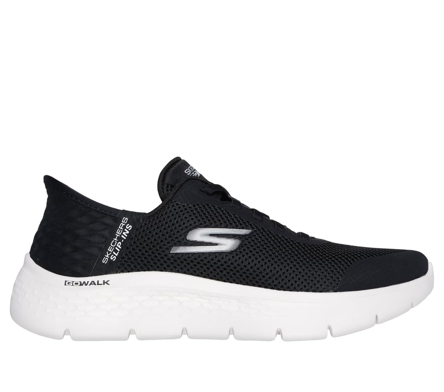 Skechers Slip-ins: GO WALK Flex - Grand Entry, BLACK / WHITE, fullimage number 0