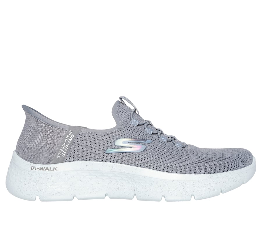 Skechers Slip-ins: GO WALK Flex - Zabby, GRAY / LIGHT BLUE, fullimage number 0