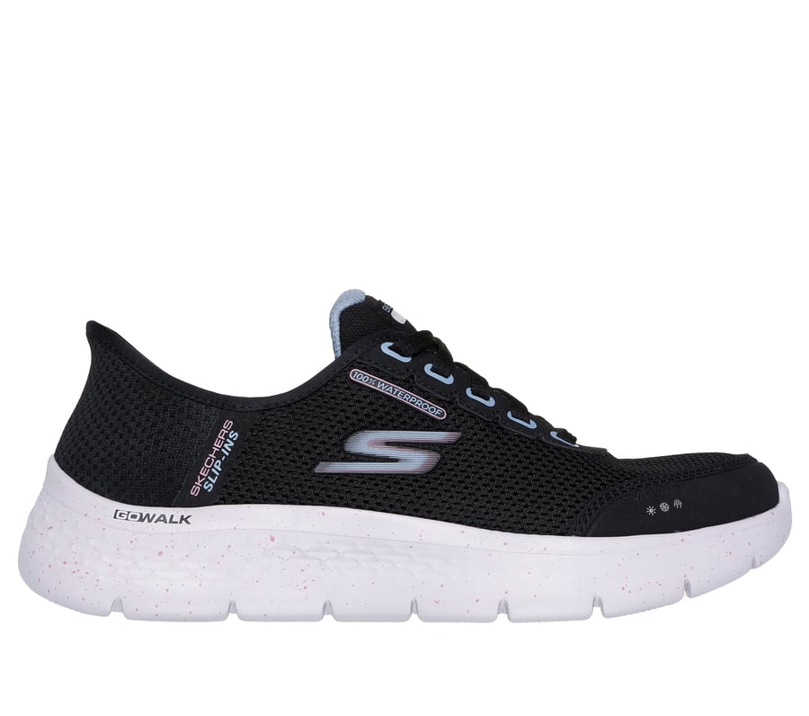 Skechers Slip-ins: GO WALK Flex - Clear Creek, NERO / MALVA, fullimage number 0