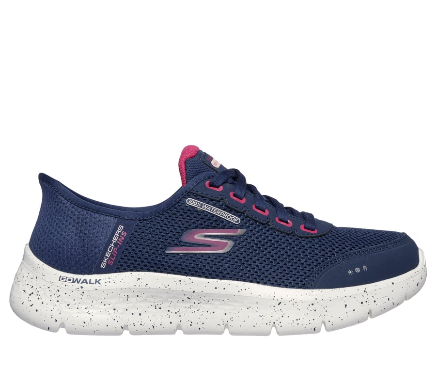 Skechers Slip-ins: GO WALK Flex - Clear Creek, NAVY / PINK, fullimage number 0
