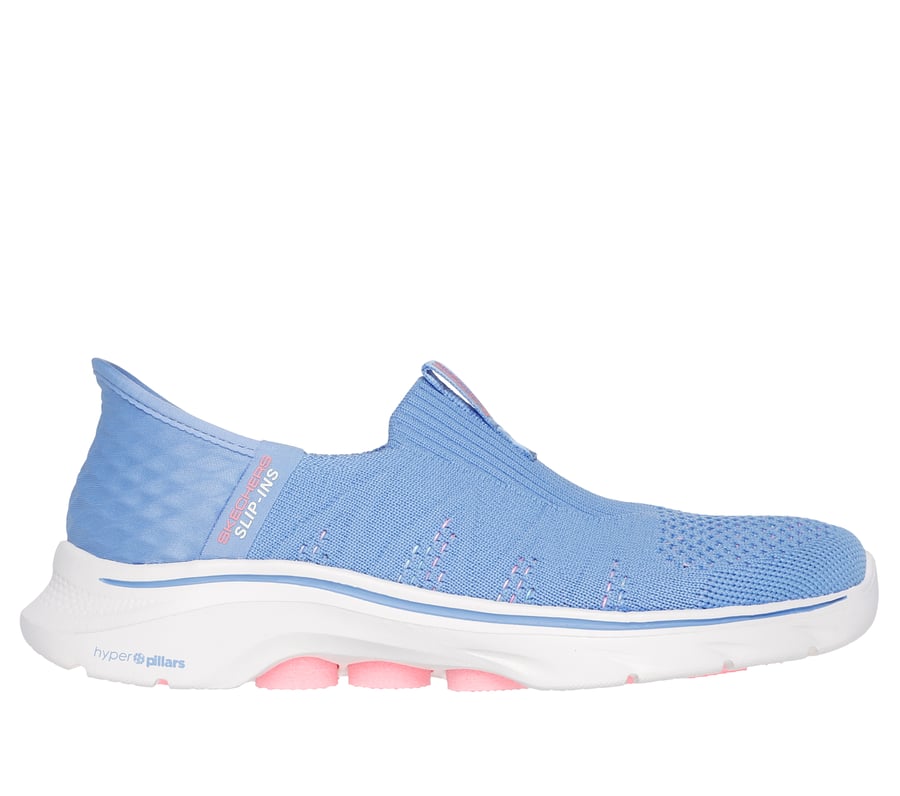 Skechers Slip-ins: GO WALK 7 - City Lights, PURPLE / PINK, fullimage number 0