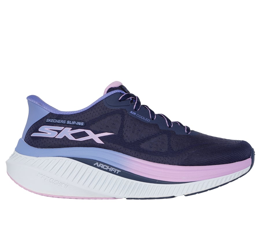 Skechers Slip-ins: GO WALK Max Cushioning Arch Fit - Areena, BLU NAVY / LAVANDA, fullimage number 0