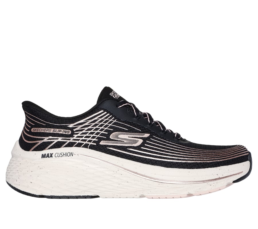 Skechers Slip-ins: Max Cushioning Elite 2.0 - Kaplan, BLACK / ROSE GOLD, fullimage number 0