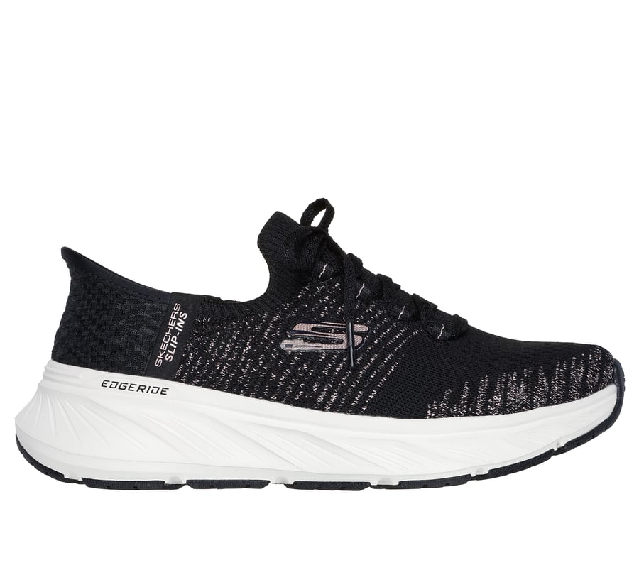 Skechers Slip-ins Relaxed Fit: Edgeride - Starlight, BLACK / ROSE GOLD, fullimage number 0