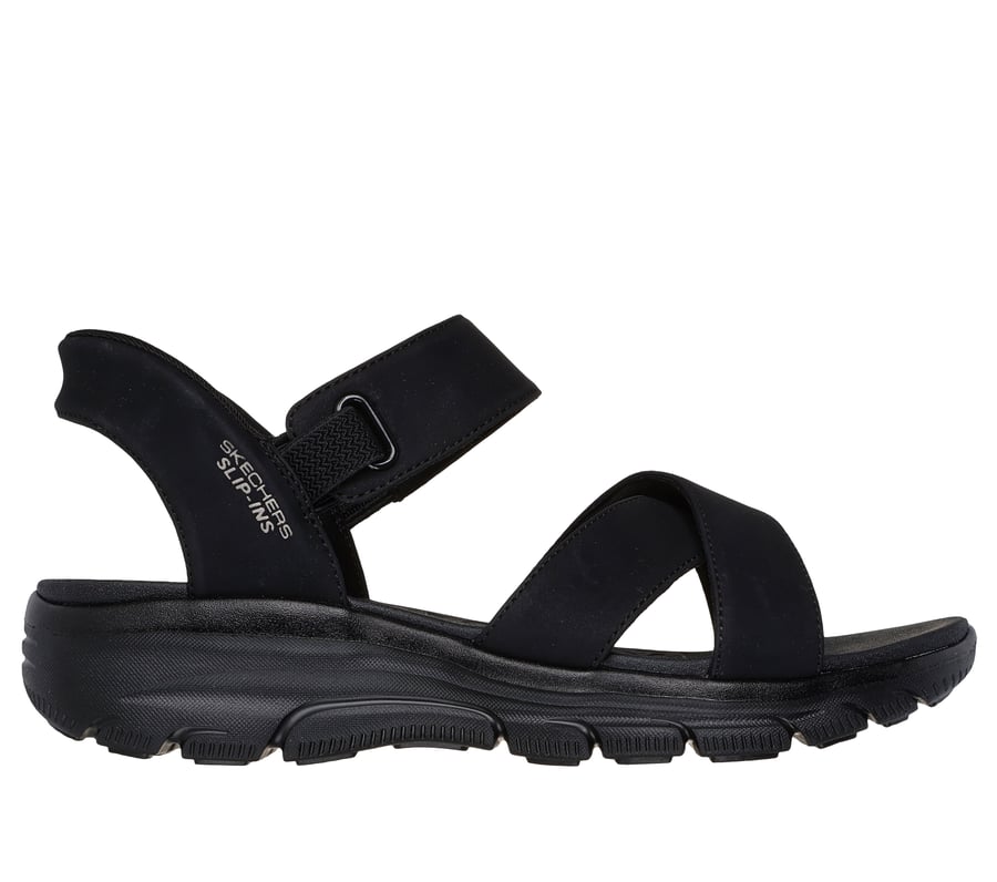 Skechers Slip-ins Relaxed Fit: Easy Going - Somewhere Sunny, ZWART, fullimage number 0