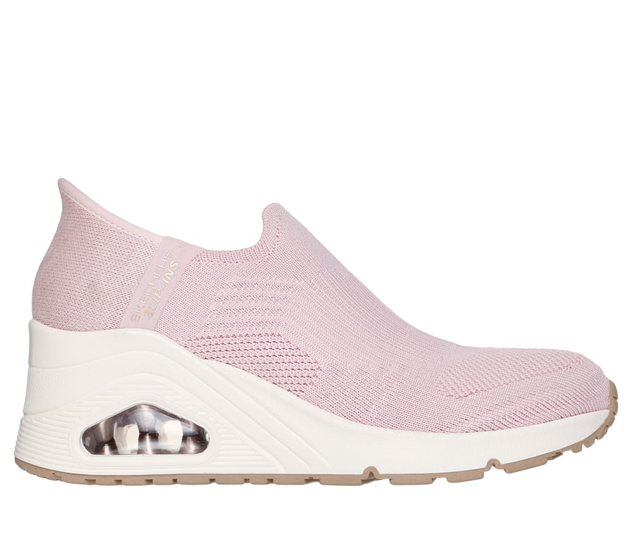 Skechers Slip-ins: Uno Wedge - Kickin' Knit, BLUSH PINK, fullimage number 0