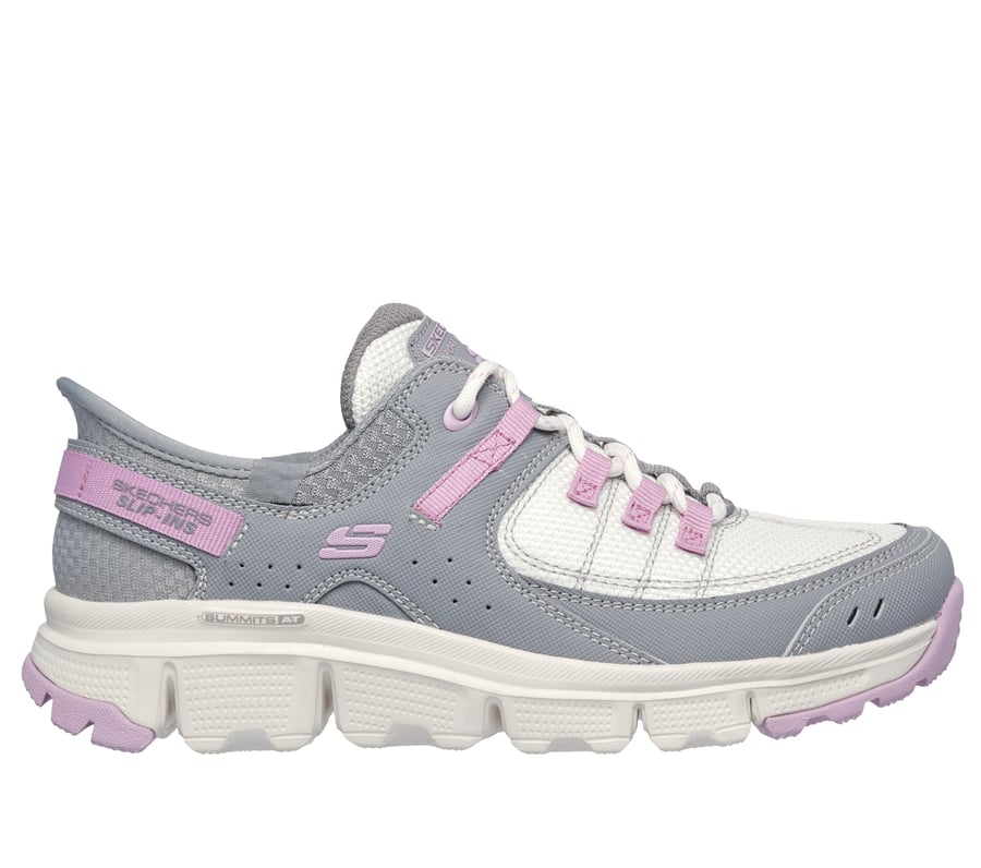 Skechers Slip-ins: Summits AT, GRAY / PINK, fullimage number 0