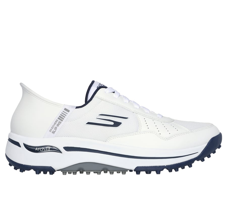 Skechers Slip-ins: GO GOLF Arch Fit - Line Up, BLANC / BLEU MARINE, fullimage number 0