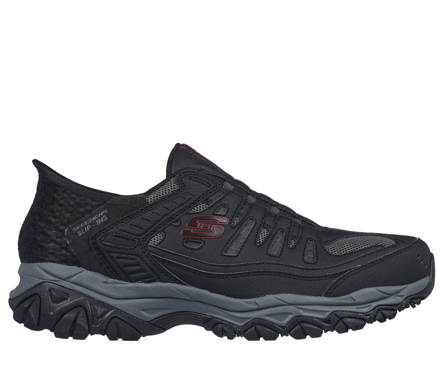 Skechers Slip-ins: After Burn M. Fit - Ridgeburn, BLACK / CHARCOAL, fullimage number 0