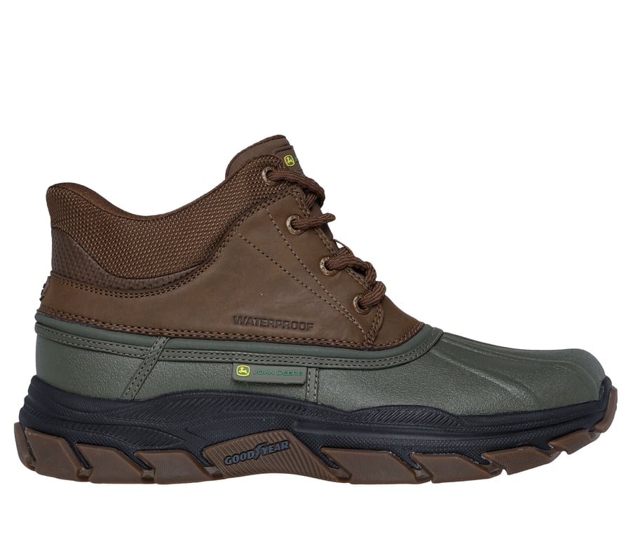 John Deere: Skechers Slip-ins Respected - Swamper, OLIVE / BROWN, fullimage number 0