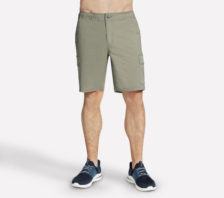 Downtown Cargo 9 Inch Short, OLIVE / GRAY, fullimage number 0