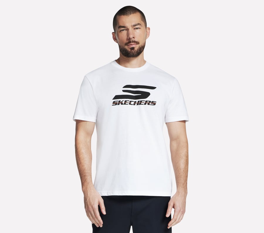 Performance Logo Tee, BLANC, fullimage number 0