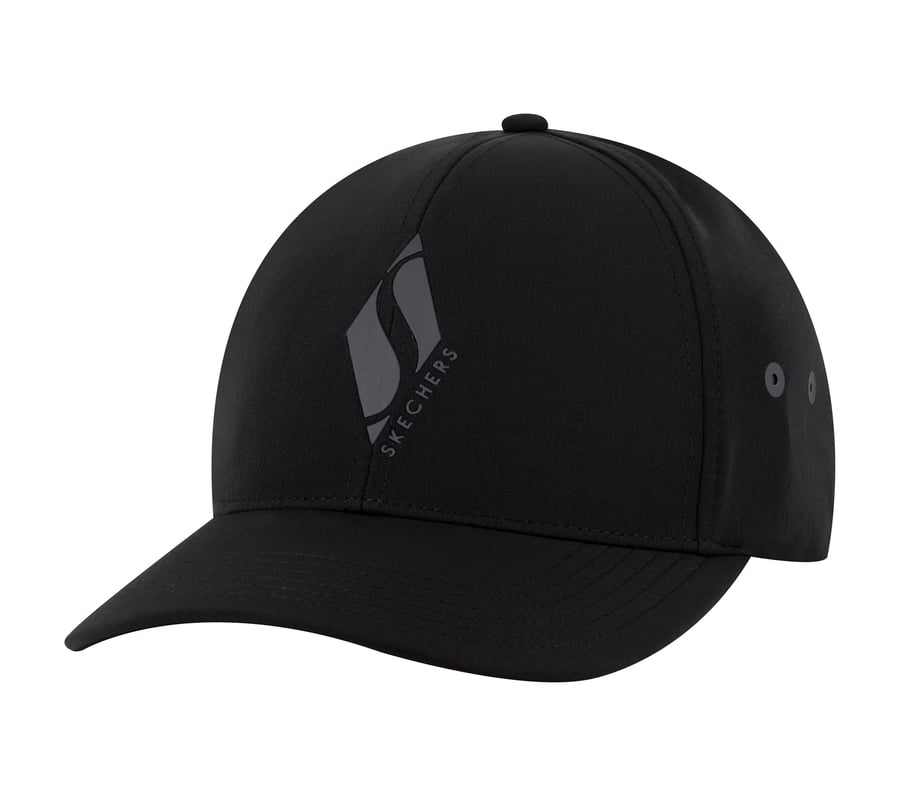 Skechers Accessories - Diamond S Hat, BLACK, fullimage number 0