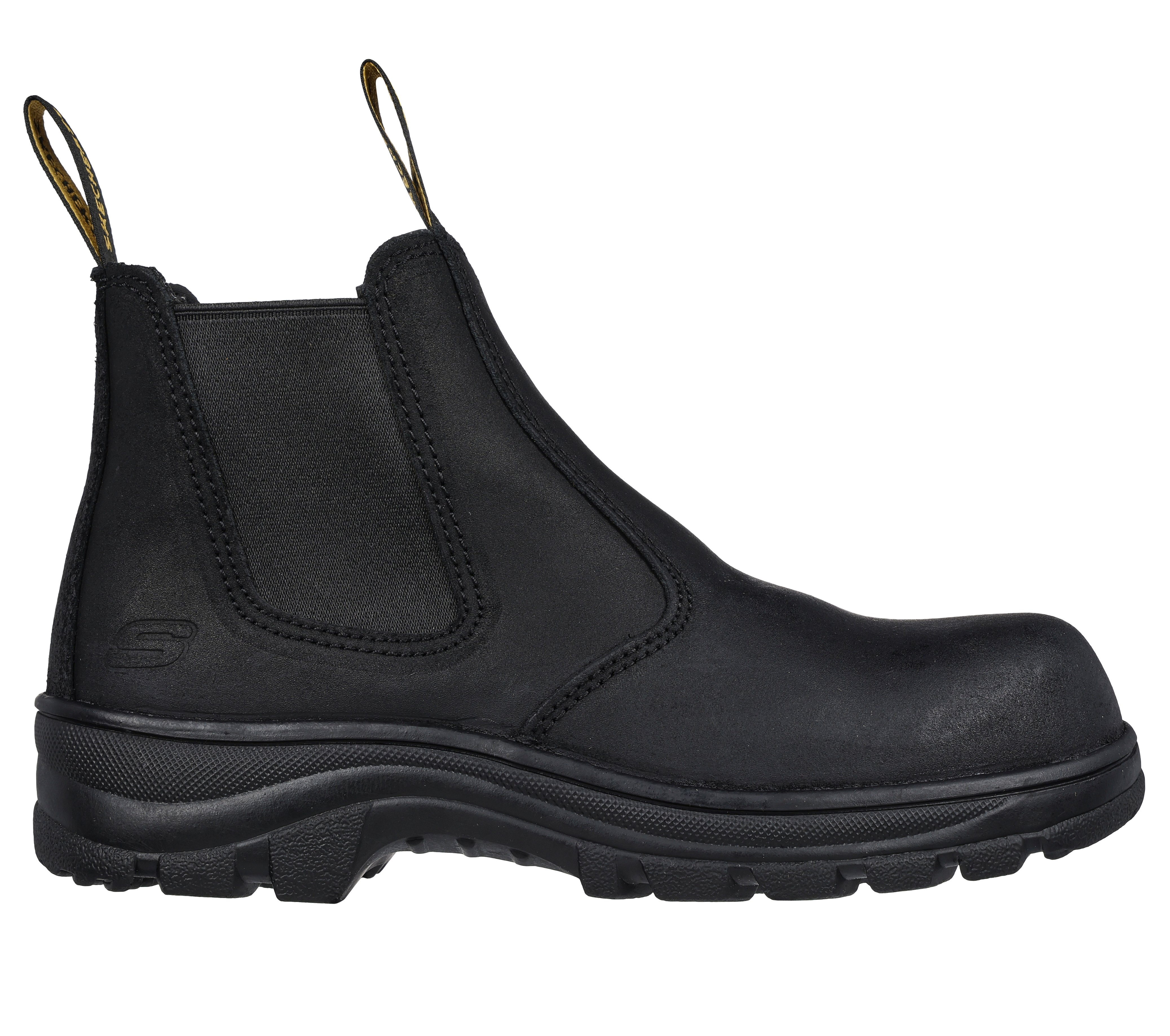 Work: Workshire - Jannit Comp Toe, BLACK, full