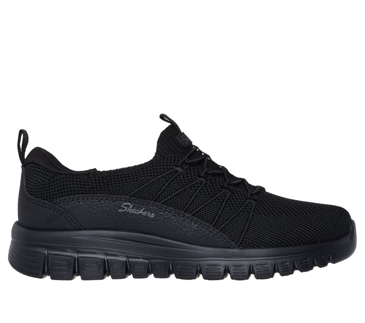 Skechers Graceful - Picture Perfect en Negro, talla 40, Vegan