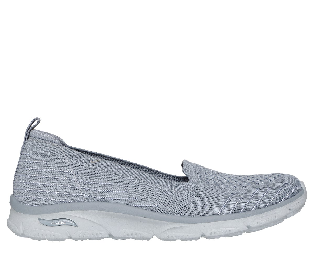 Skechers Arch Fit Sunny - Comfort Flow en Gris, talla 35.5, Vegan