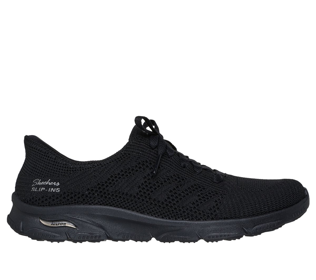 Skechers Slip-ins: Arch Fit Sunny - Serene Steps en Negro, talla 35, Vegan