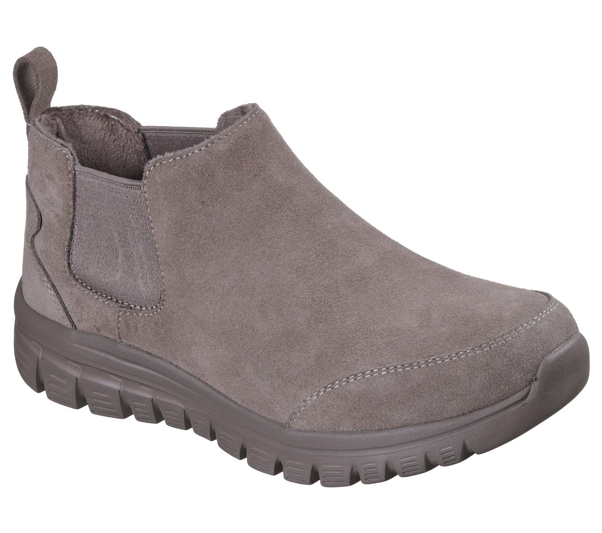 Skechers Graceful - Willow Walk Chaussures Moyen Width en Taupe Foncé, Vegan