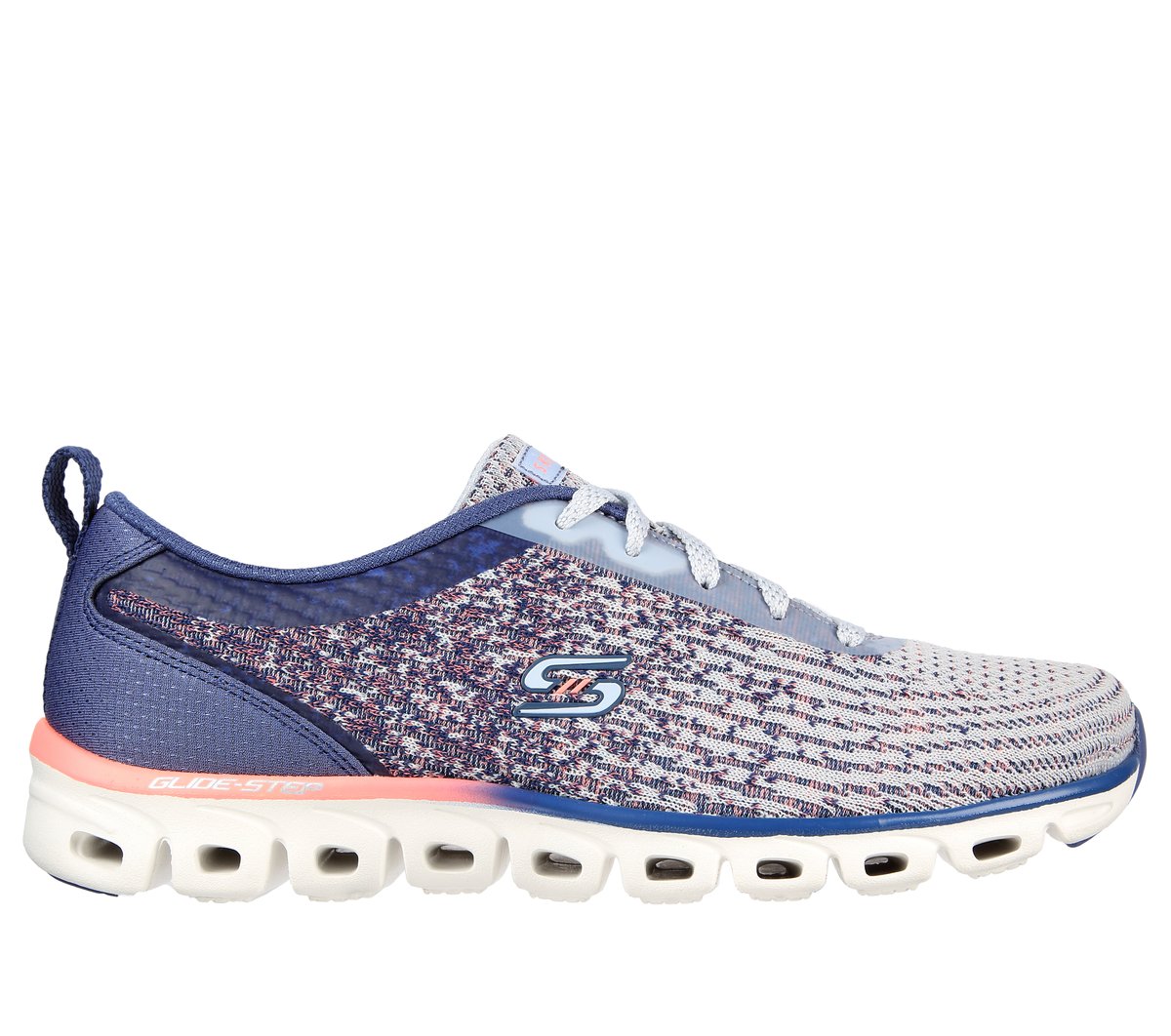 Skechers Women's Glide-Step Sport - Head Start Sneaker in Slate, Size 3.5 | Textile, Vegan, Machine Washable-image-195969524763