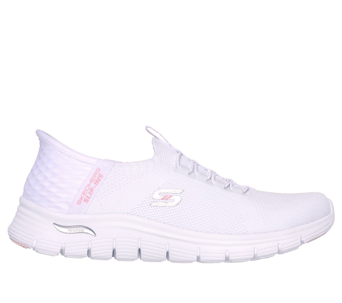 Skechers Slip-ins: Arch Fit Vista - Aspiration en Blanca, talla 39.5, Vegan