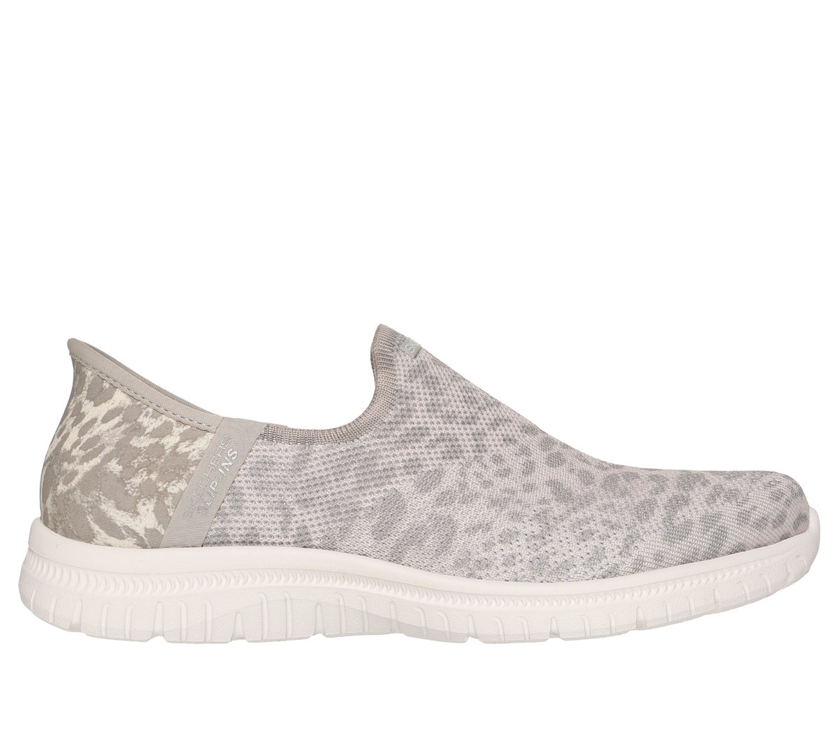 Skechers Women's Slip-Ins: Virtue - Untamed Sneaker In Natural, Size 6 | Textile/Synthetic, Vegan, Machine Washable