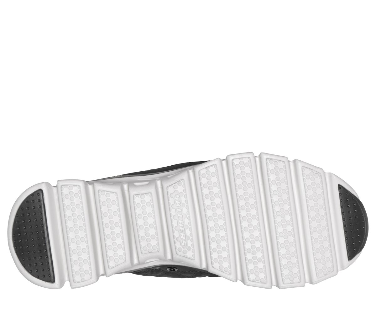 Skechers Slip-ins: Glide-Step - Cozy Fit At Ease Chaussures Moyen Width en Noir/Beige, Lavable en machine