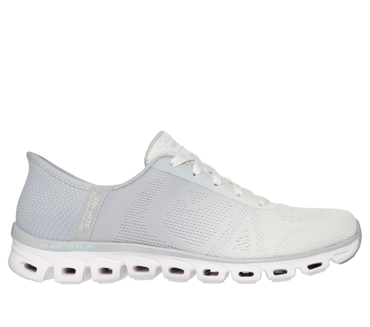 Skechers Slip-ins: Glide-Step - Excite en Gris, talla 36, Vegan