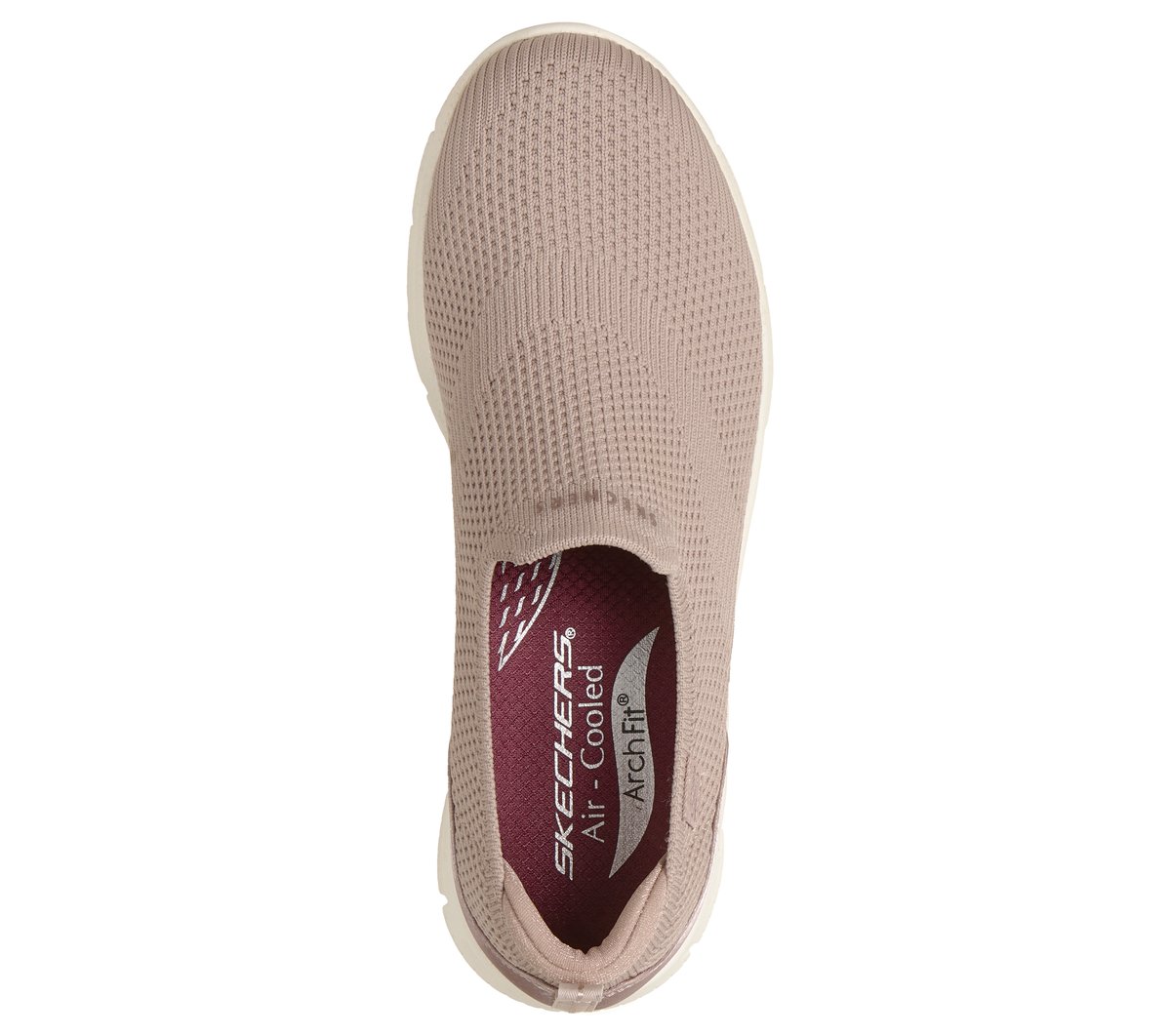Skechers Arch Fit Refine 2.0 - Nora Chaussures Moyen Width en Taupe, Vegan, Lavable en machine