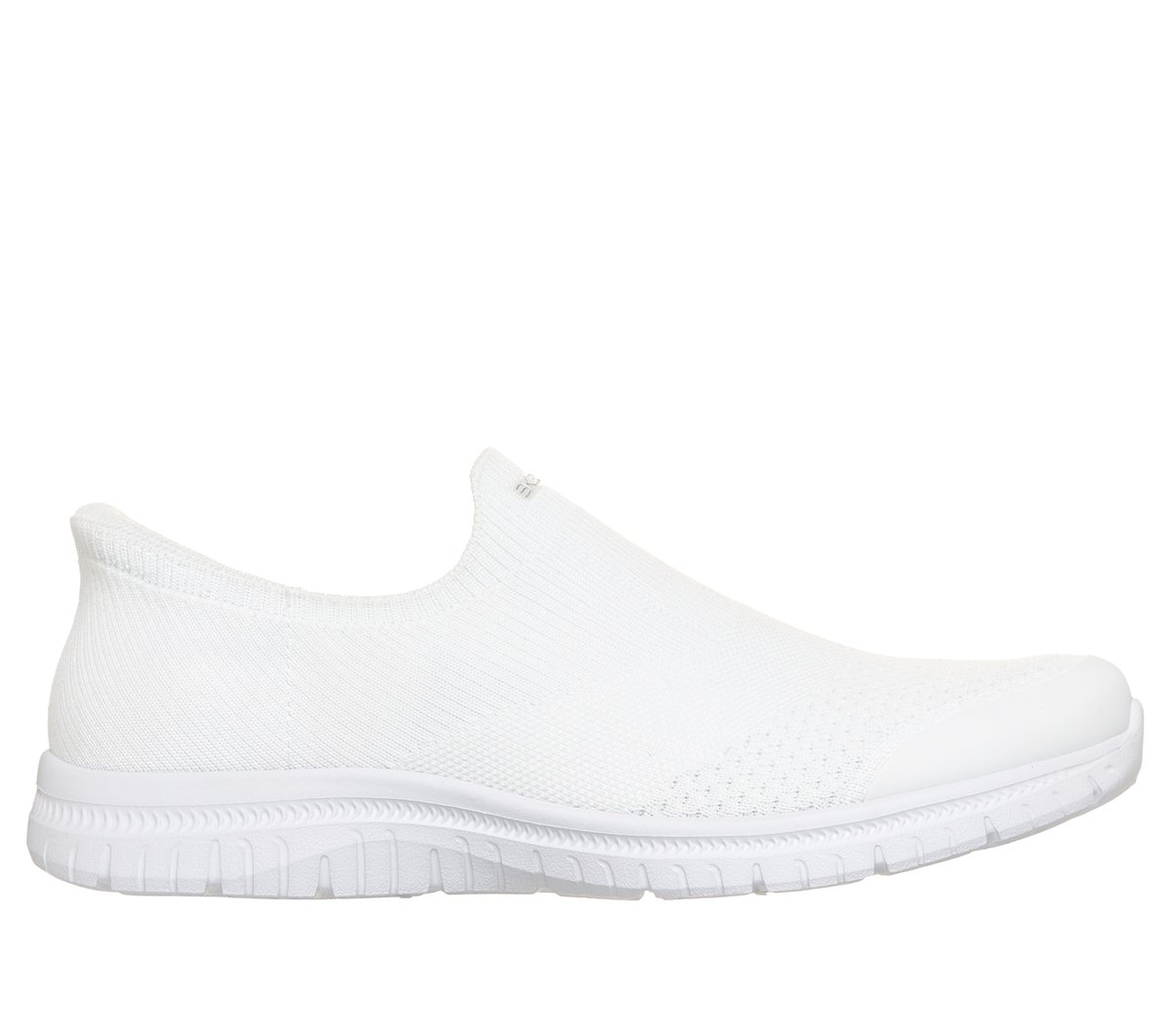 Skechers Donna Slip-Ins: Virtue - Serendipity Slip-On Shoes In Bianco, Taglia 37.5, Vegan, Lavabile In Lavatrice-image