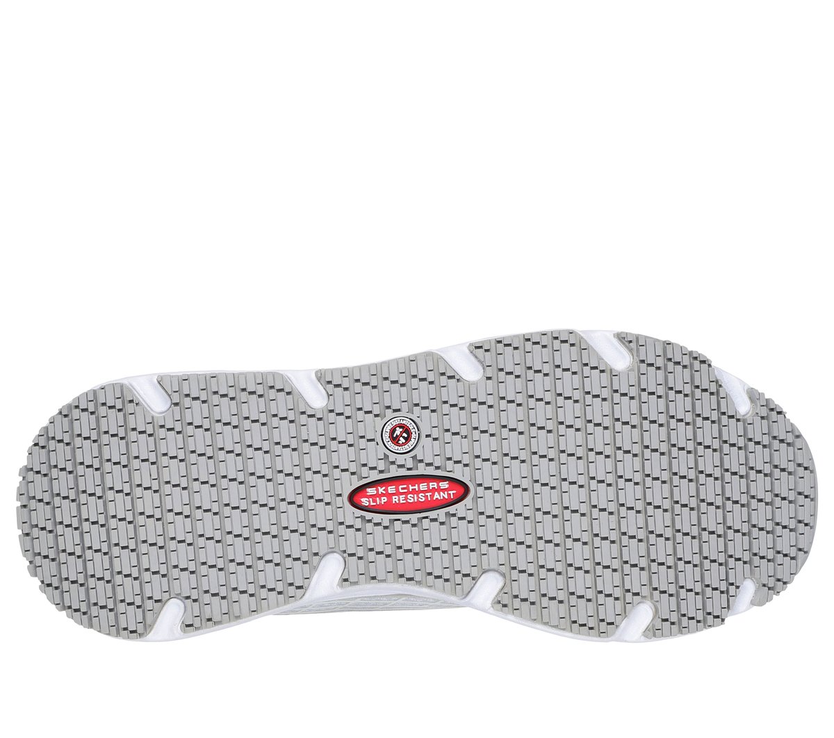 Work Slip-Resistant Relaxed Fit: Max Cushioning Elite — WHITE