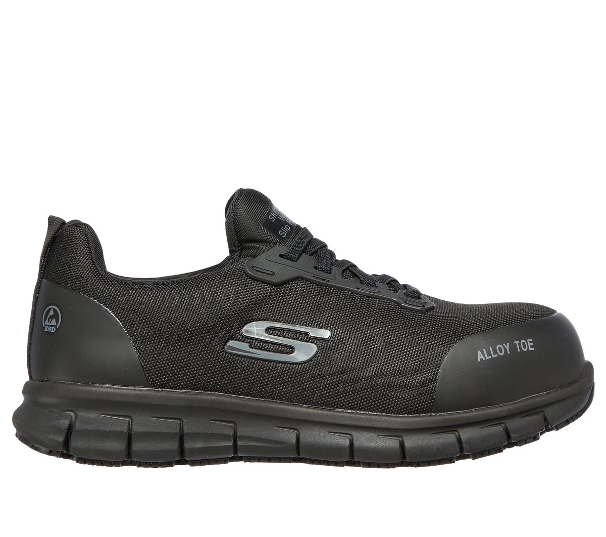 Skechers Work: Sure Track - Jixie en Negro, talla 37