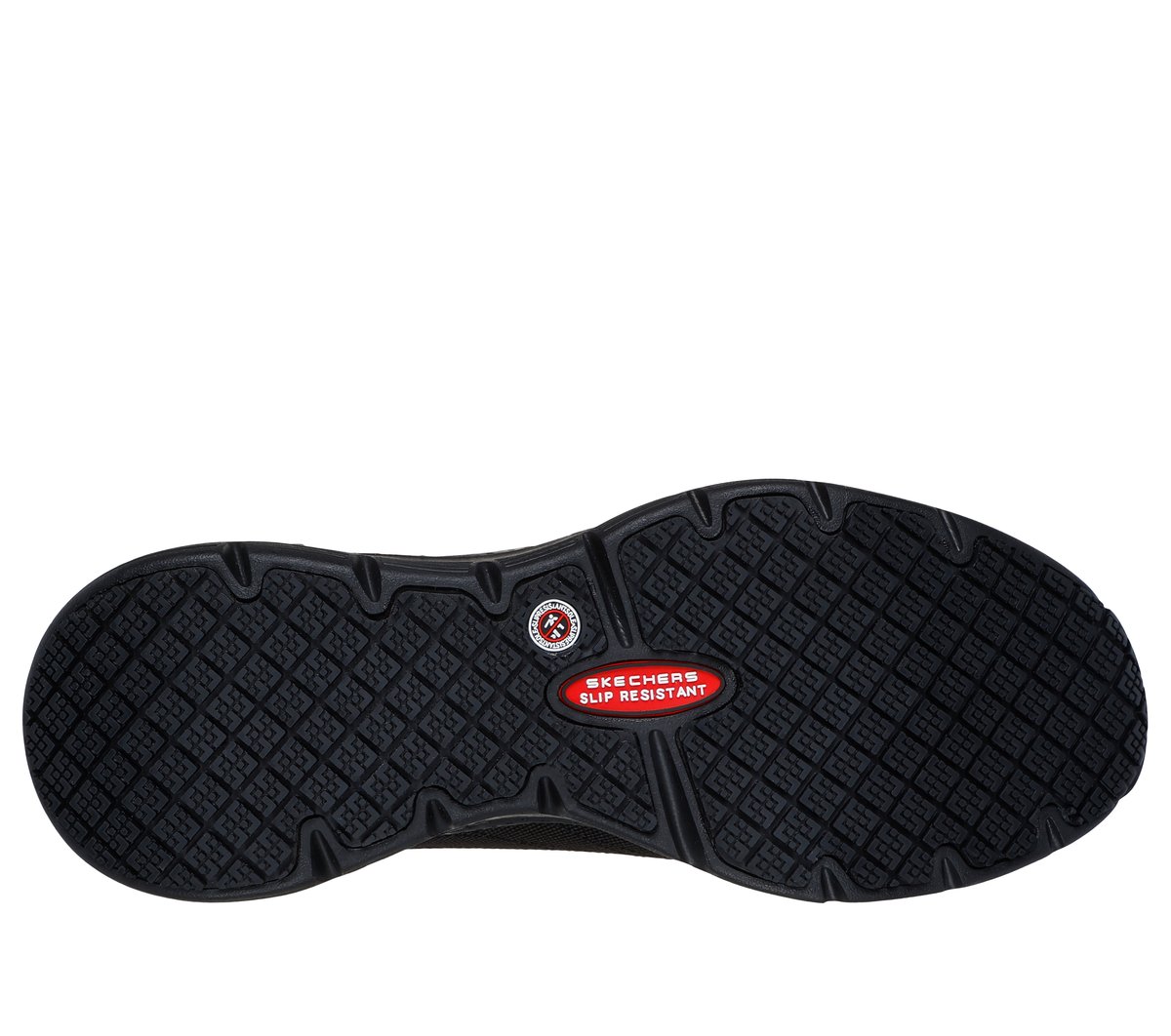 Work Slip-Resistant: Arch Fit - Ebinal — BLACK
