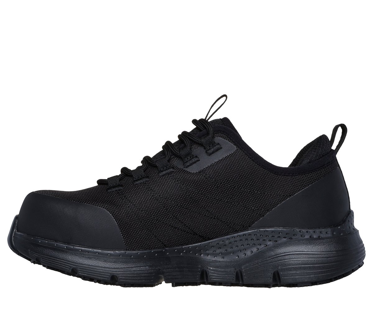 Work Slip-Resistant: Arch Fit - Ebinal — BLACK
