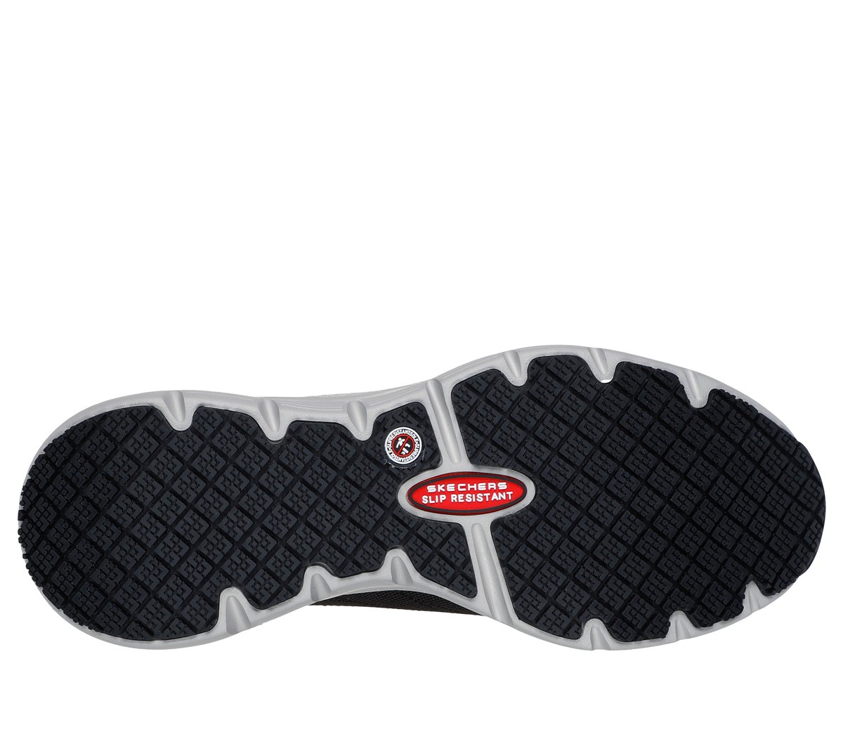Work Slip-Resistant: Arch Fit - Ebinal — BLACK / GRAY