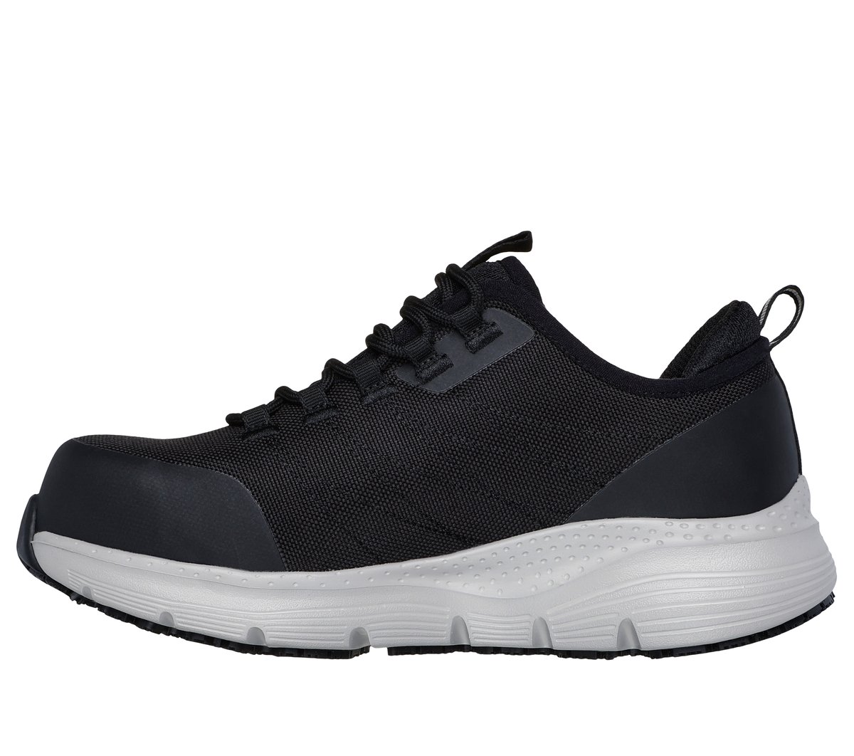 Work Slip-Resistant: Arch Fit - Ebinal — BLACK / GRAY