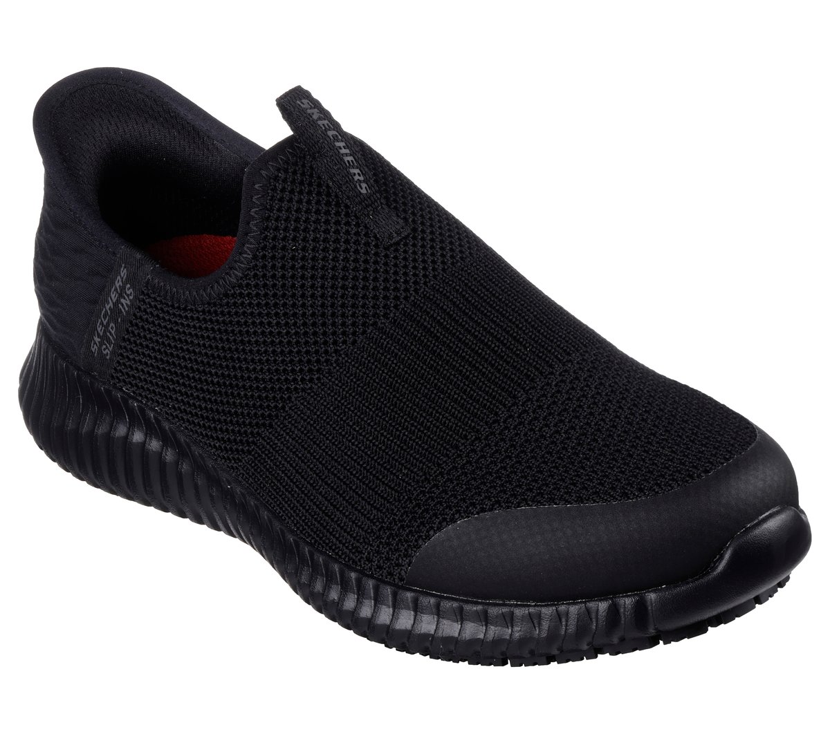 Skechers Slip-ins Work: Cessnock - Gwynedd Chaussures Moyen Width en Noir