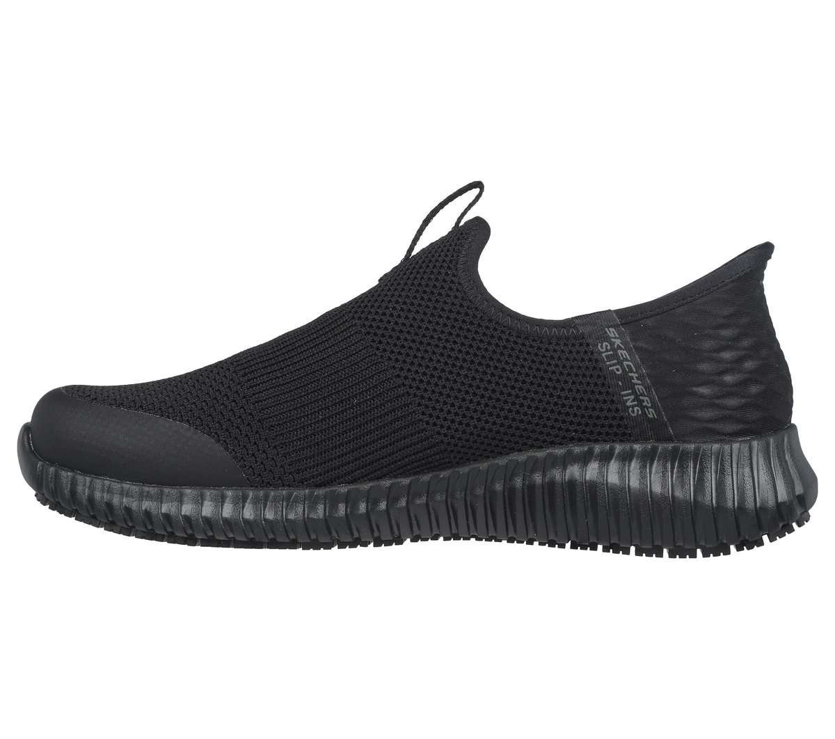 Skechers Slip-ins Work: Cessnock - Gwynedd Chaussures Moyen Width en Noir