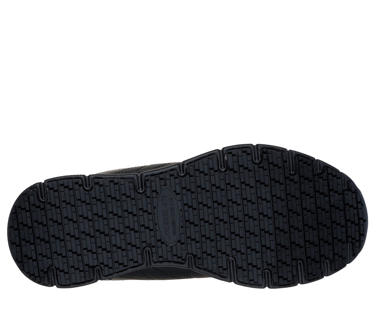 Skechers Work Slip-Resistant: Nampa - Beja Chaussures Moyen Width en Noir