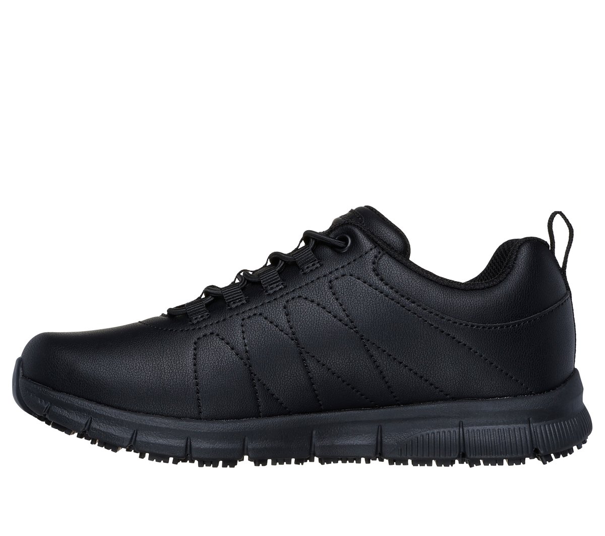Skechers Work Slip-Resistant: Nampa - Beja Chaussures Moyen Width en Noir