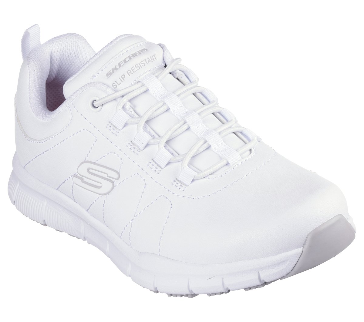 Work Slip-Resistant: Nampa - Beja — WHITE