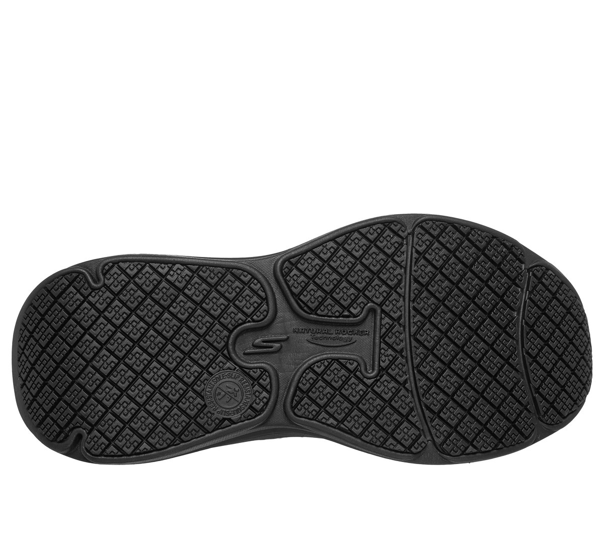 Work Slip-Resistant: Max Cushioning Endeavour — BLACK