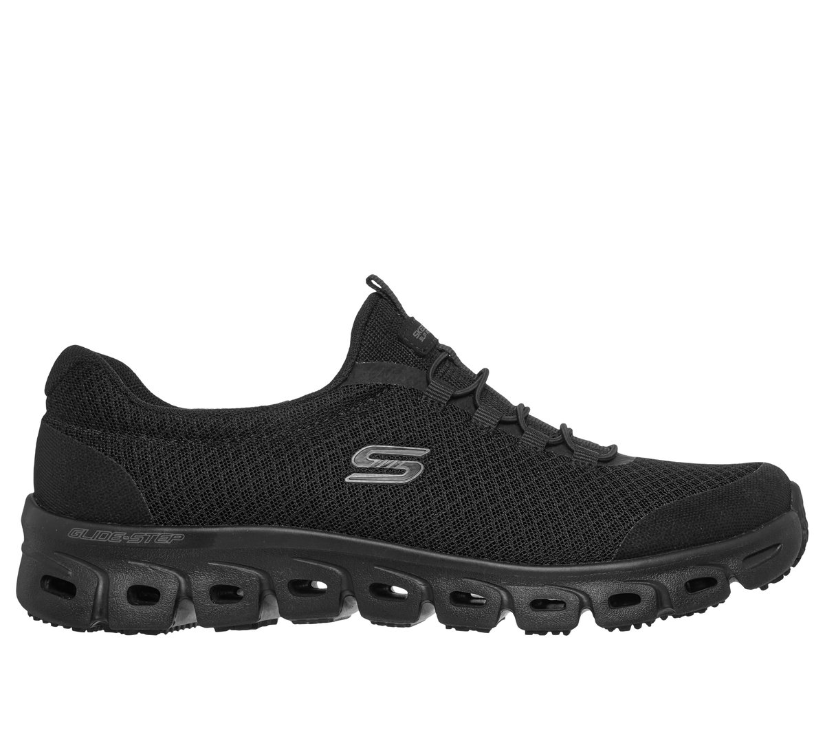 Work Slip-Resistant: Glide-Step — BLACK