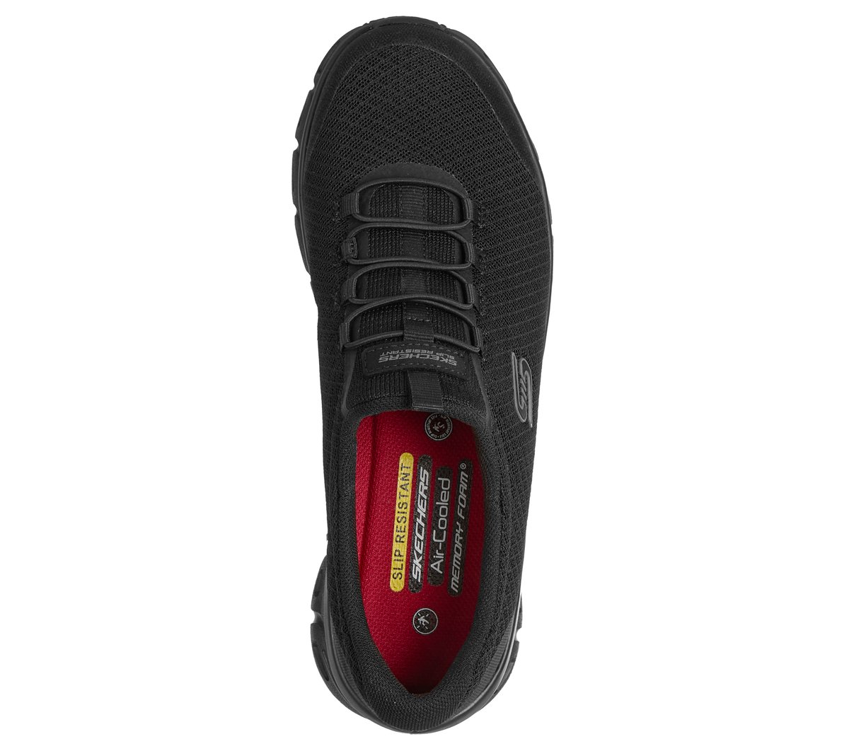 Work Slip-Resistant: Glide-Step — BLACK