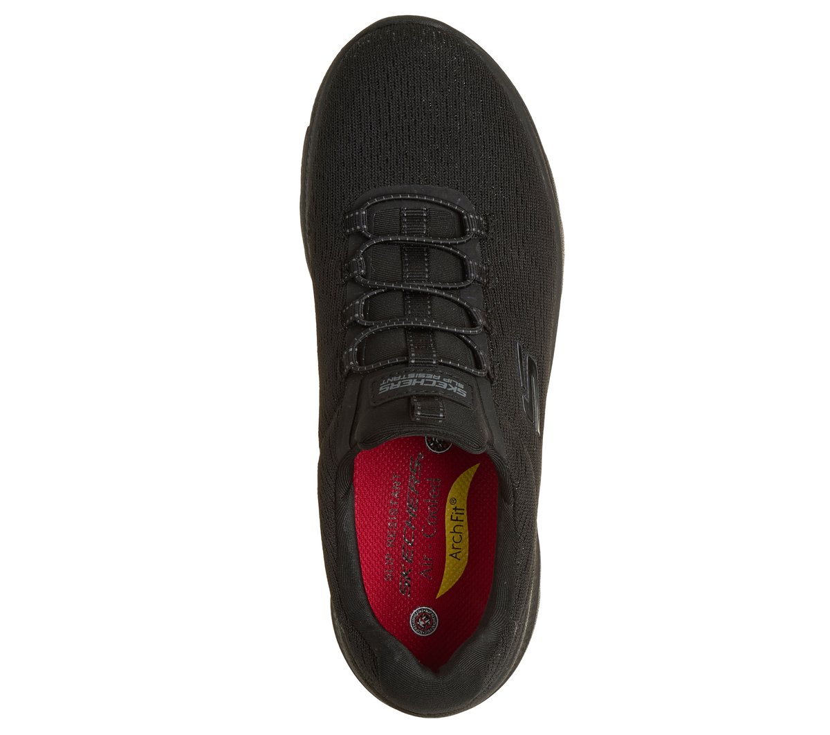 Work Slip-Resistant: Arch Fit Summits Plus — BLACK