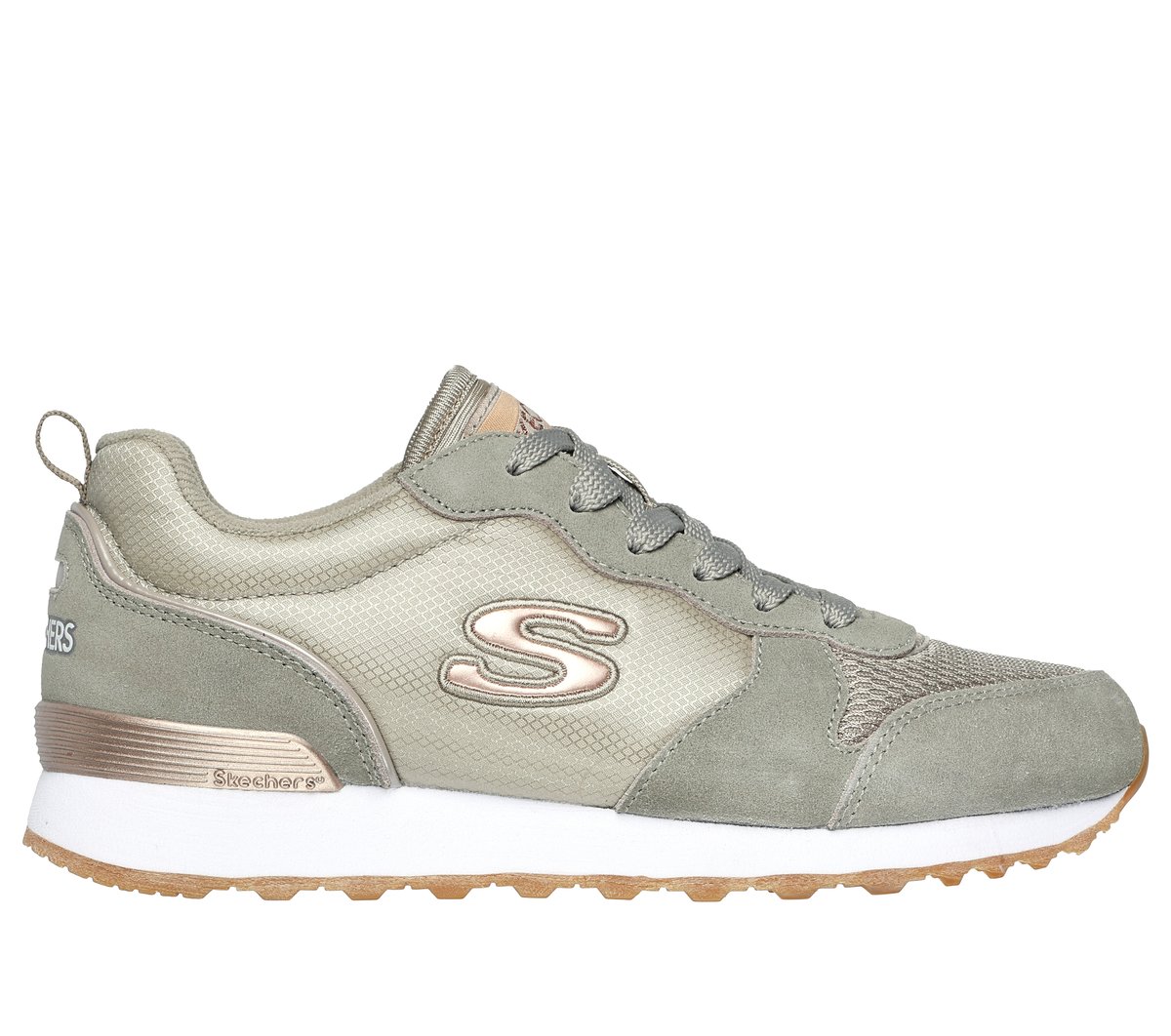 Skechers OG 85 - Goldn Gurl en Taupe, talla 36