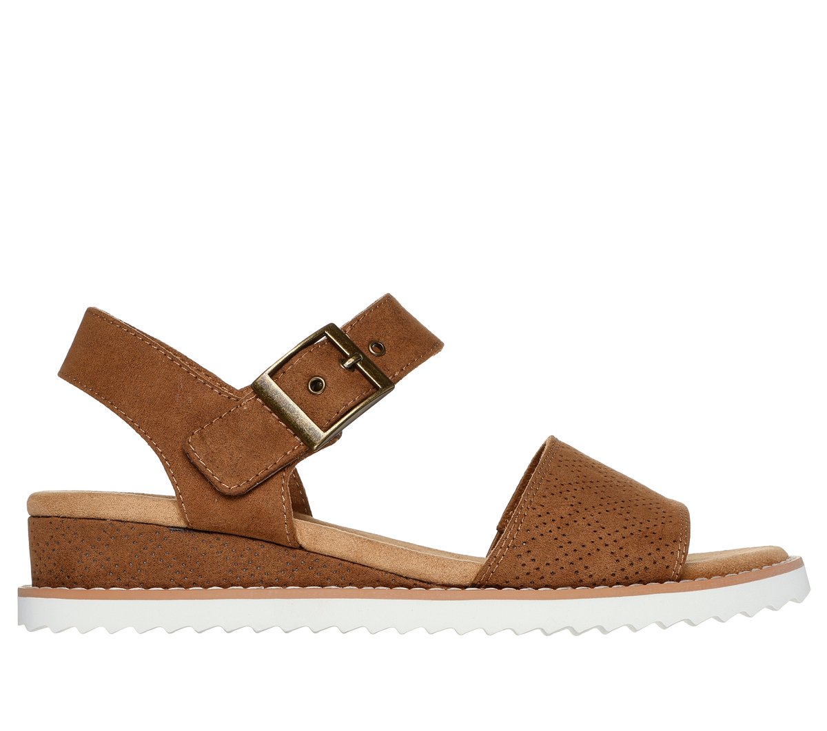 Skechers BOBS Desert Kiss - Serendipitous en Castaña, talla 38, Vegan