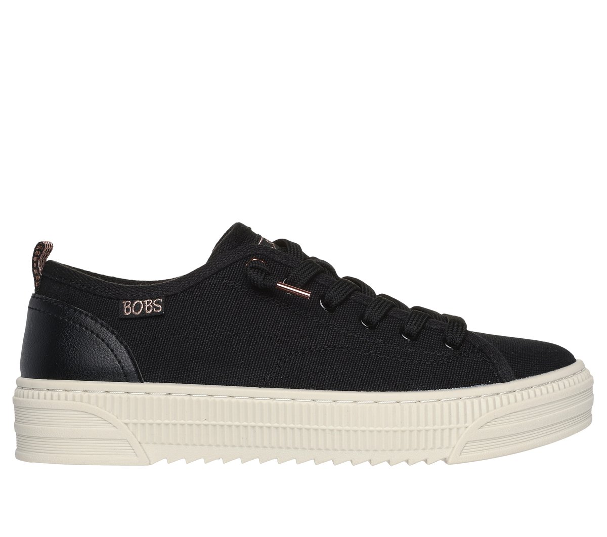 Skechers BOBS Copa en Negro, talla 39.5, Vegan